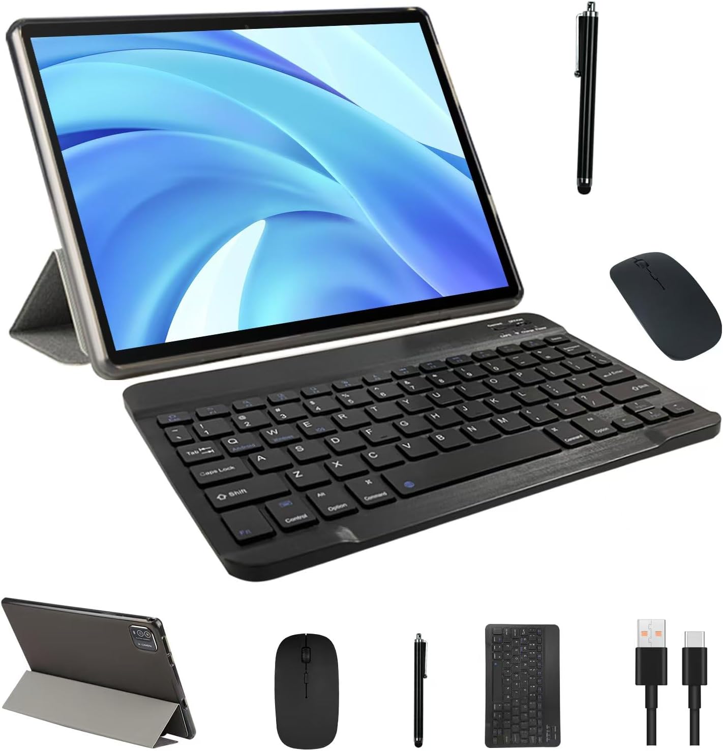 2 in 1 Tablet 10 Inch Android 14 Tablet with Keyboard 64GB ROM 8GB RAM 1TB expansion 10.1″ Tablets include Mouse Case Stylus 10 IN Tab 8MP+2MP Cameras 6000mAh Battery Bluetooth Wifi6 Android Tableta. 2 in 1 Tablet 10 Inch Android 14 Tablet with Keyboard 64GB ROM 8GB RAM 1TB expansion 10.1″ Tablets include Mouse Case Stylus 10 IN Tab 8MP+2MP Cameras 6000mAh Battery Bluetooth Wifi6 Android Tableta.
