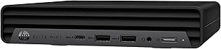 HP Elite Mini 800 G9 Desktop Computer - Intel Core i5 12th Gen i5-12500T Hexa-core (6 Core) 2 GHz - 16 GB RAM DDR5 SDRAM - 256 GB M.2 PCI Express NVMe SSD - Mini PC (Renewed)