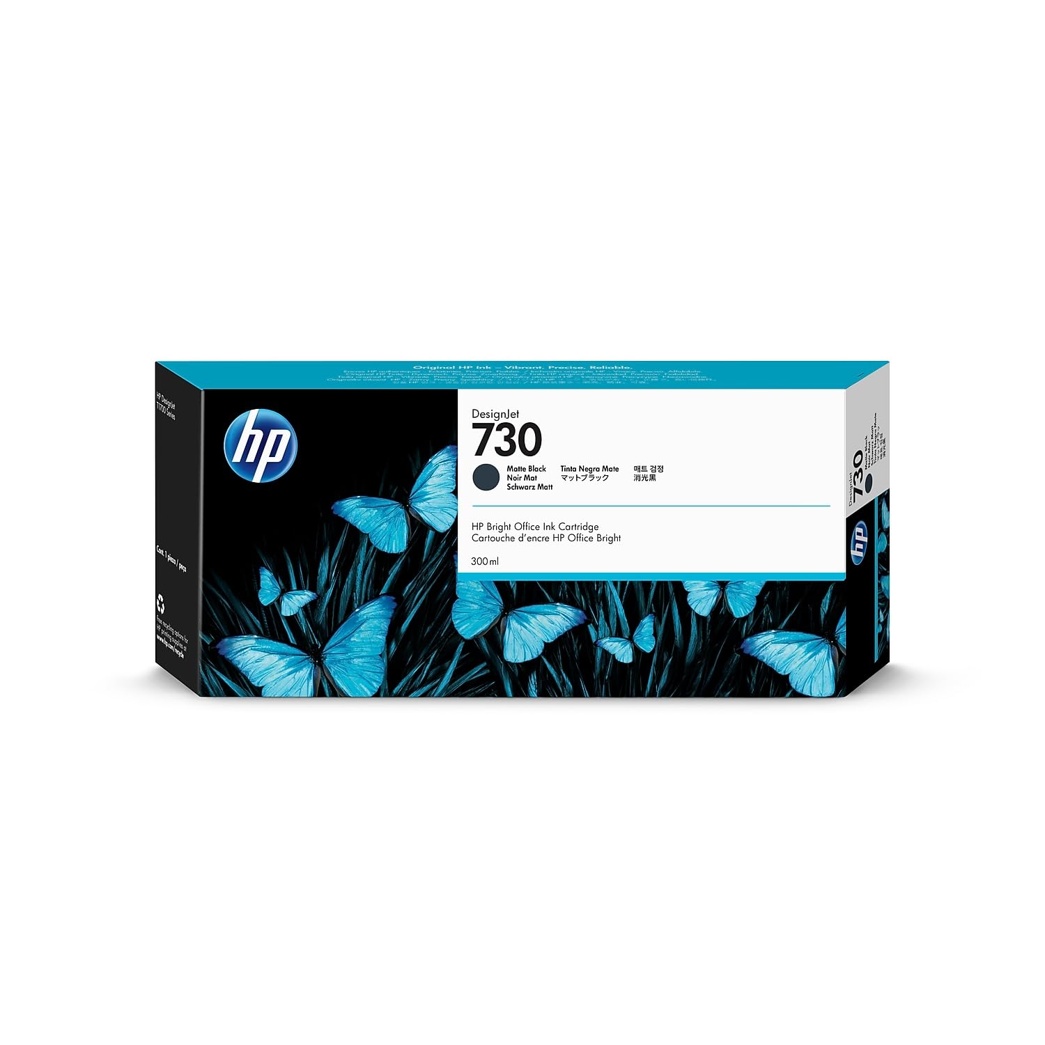 HP 727 Gray High-Yield Ink Cartridge, F9J80A