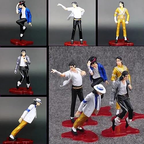 Miniatura 6 de Paquete de 5 figuras de acción de muñecos Rock King Classic Album Figure Playset (versión colorida 5 piezas)