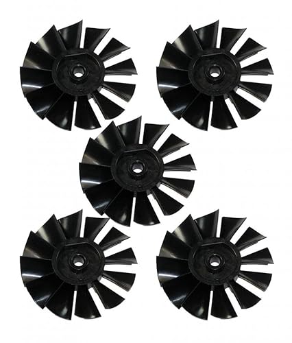 Porter Cable C2002 Compresor de aire Paquete de 5 ventiladores de repuesto de 0.315 in - D24595-5PK