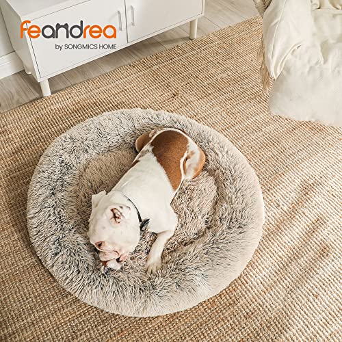 Koeravoodi – kohev, pestav suurus P 80 × L 80 × K 20 cm, värv Ombré khaki (Feandrea)