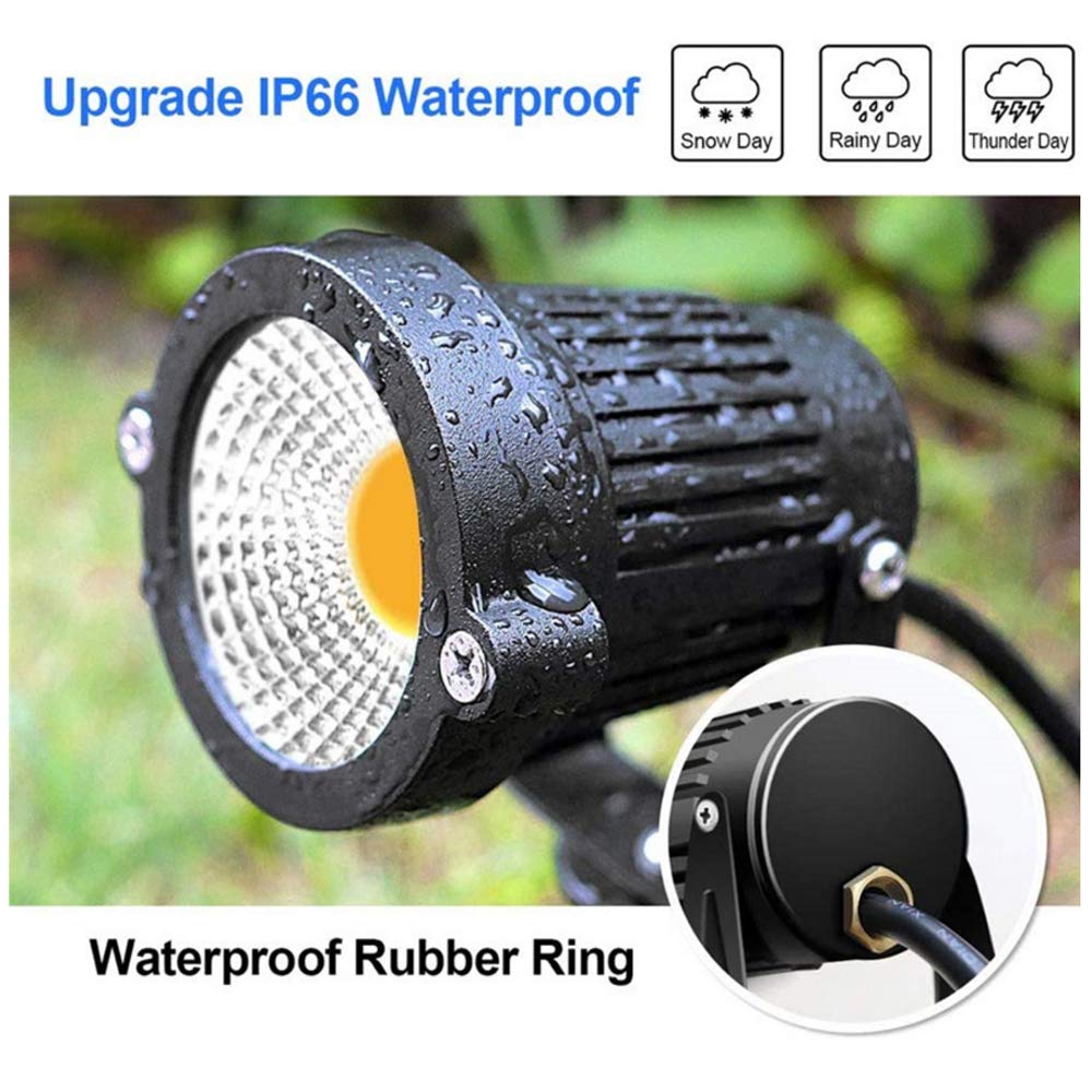 Landscape Lights, XUNATA 6W Warm White 3000K LED Landscape