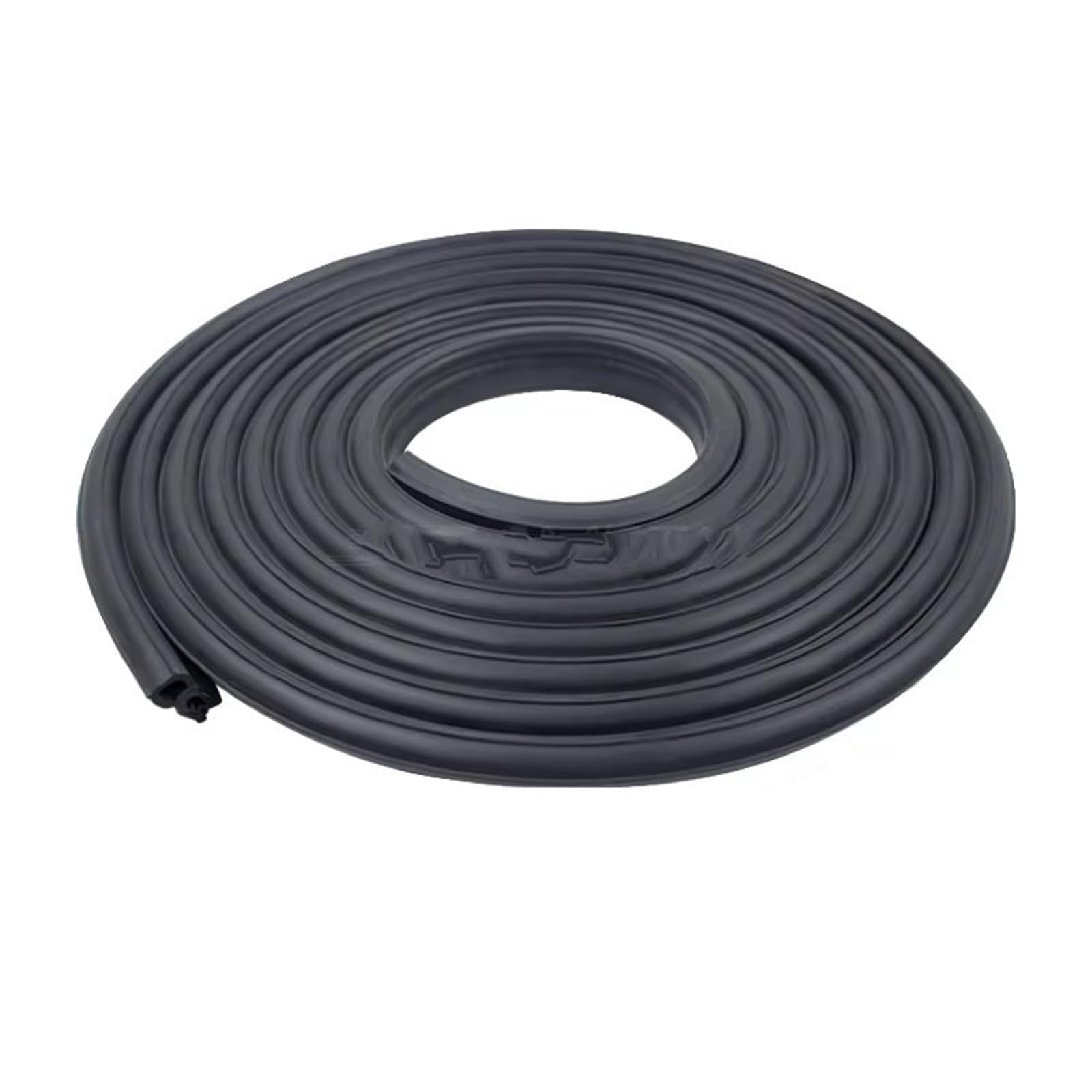 Car Rubber Sealing Strips Waterproof Soundproof Anti-Collision Auto Seals Car Door Edge Guard Protector Strips U Type Double-Layers Sealing Strip Car Door Rubber Seal(Type A 5m)