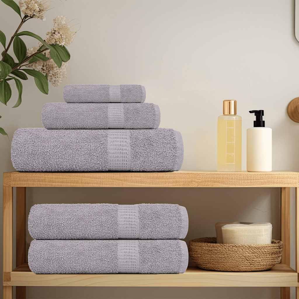 vidaXL Zeepdoekjes 2 st 30x30 cm 360 g/m² 100% katoen crèmekleurig