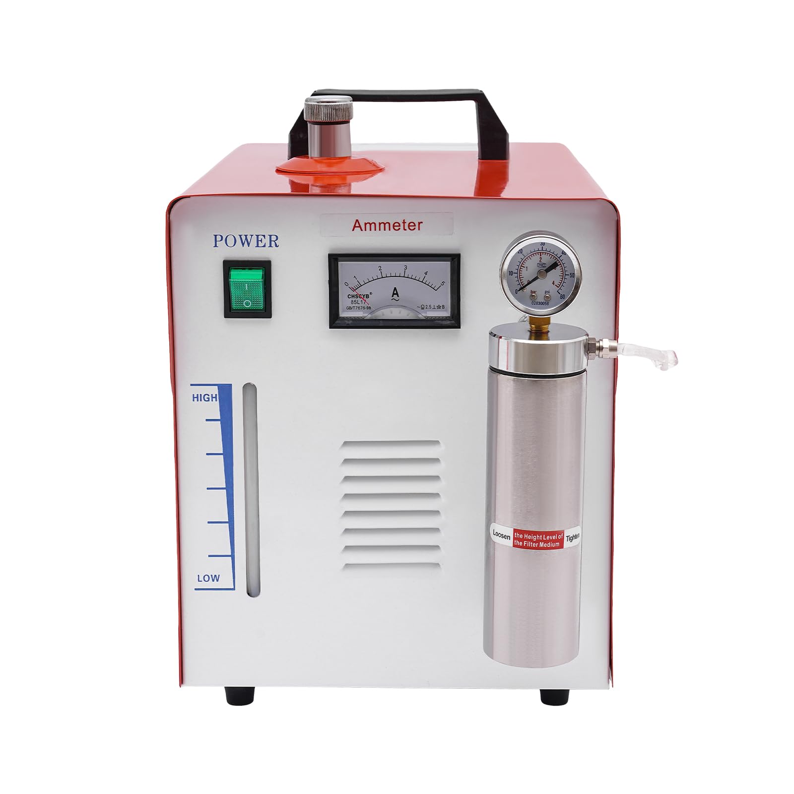 Pulidora de acrílico HG60B Oxígeno-Hidrógeno HHO Pulidora de llama de gas 0,08 l/h, apta para plásticos y artesanías