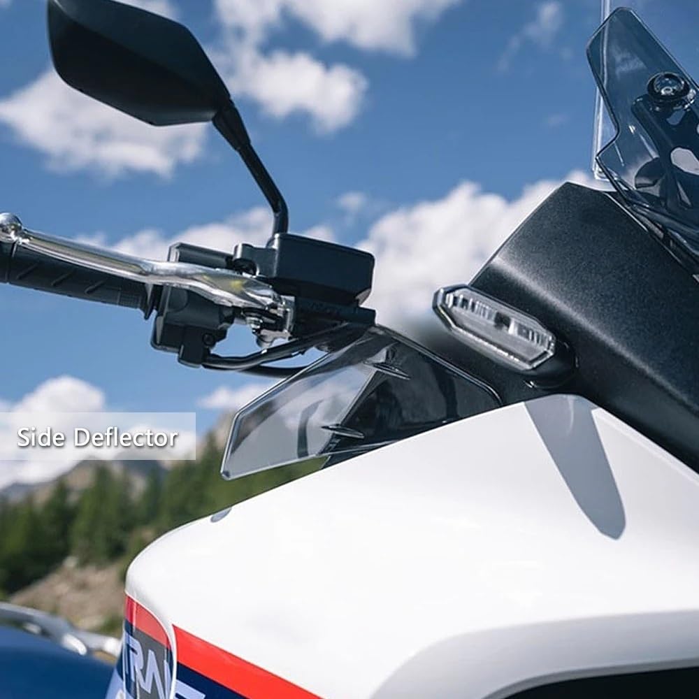 New Front Side Windshield Windscreen Deflector Motorcycle Accessories For H0nda XL750 TRANSALP XL 750 Transalp 2023 2024(Set - Clear)
