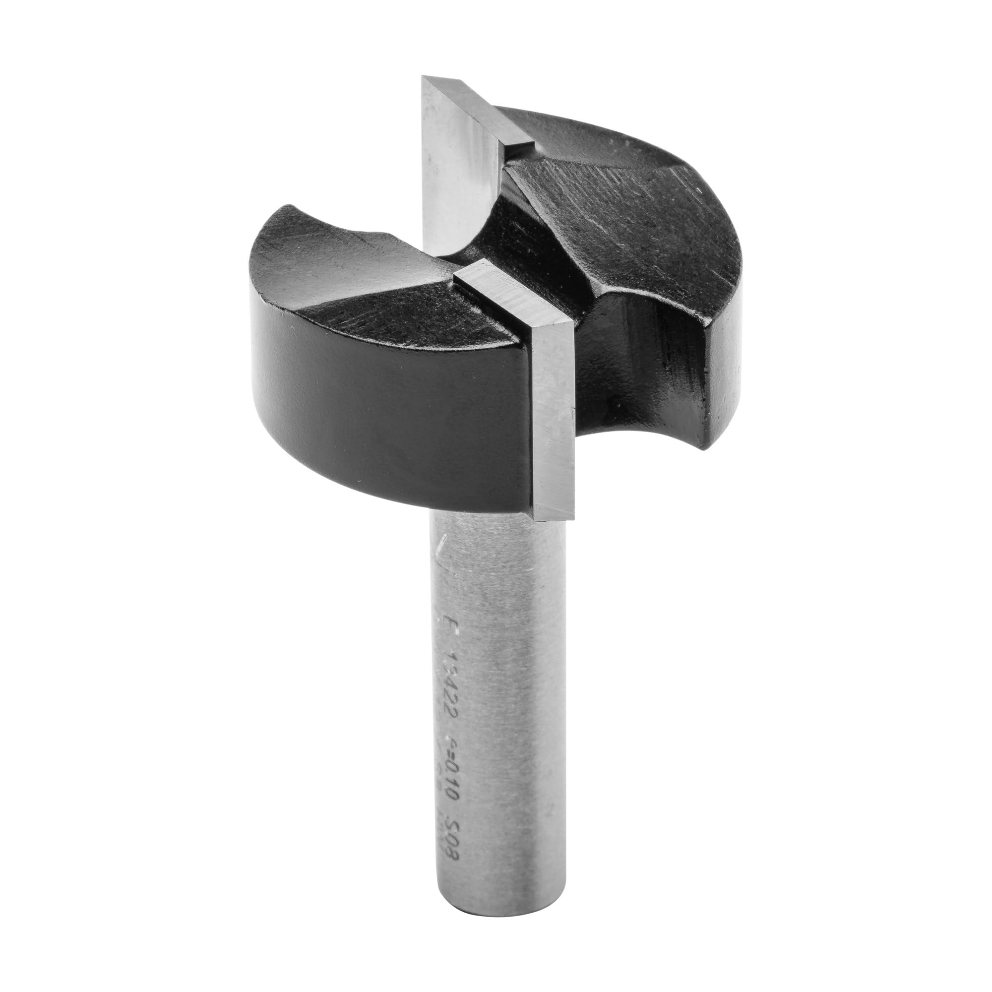 Fresa A T Per Piallatura Legno - Testa In Metallo Duro Per Spianare Superfici, Gambo 6,35mm - Foto 2