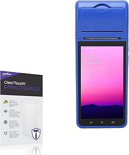 BoxWave Screen Protector Compatible With Pomya POS Receipt Printer (5.5 in) - ClearTouch ImpactShield (2-Pack), Impenetrable Screen Protector Flexible Film