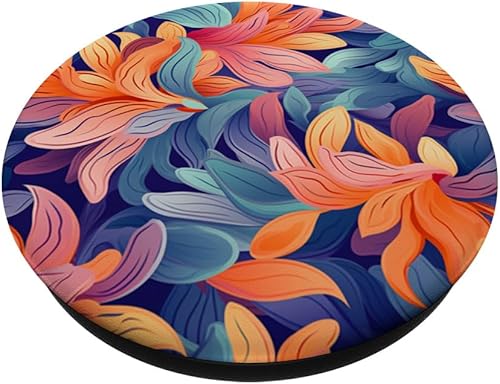 Miniatura 2 de PopSockets con diseño de flores de ramo floral PopGrip intercambiable