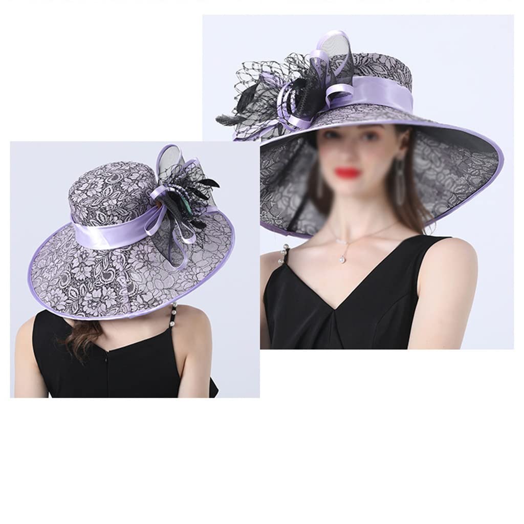 Cappello da Sole a Tesa Larga in Rete Dacron da Donna