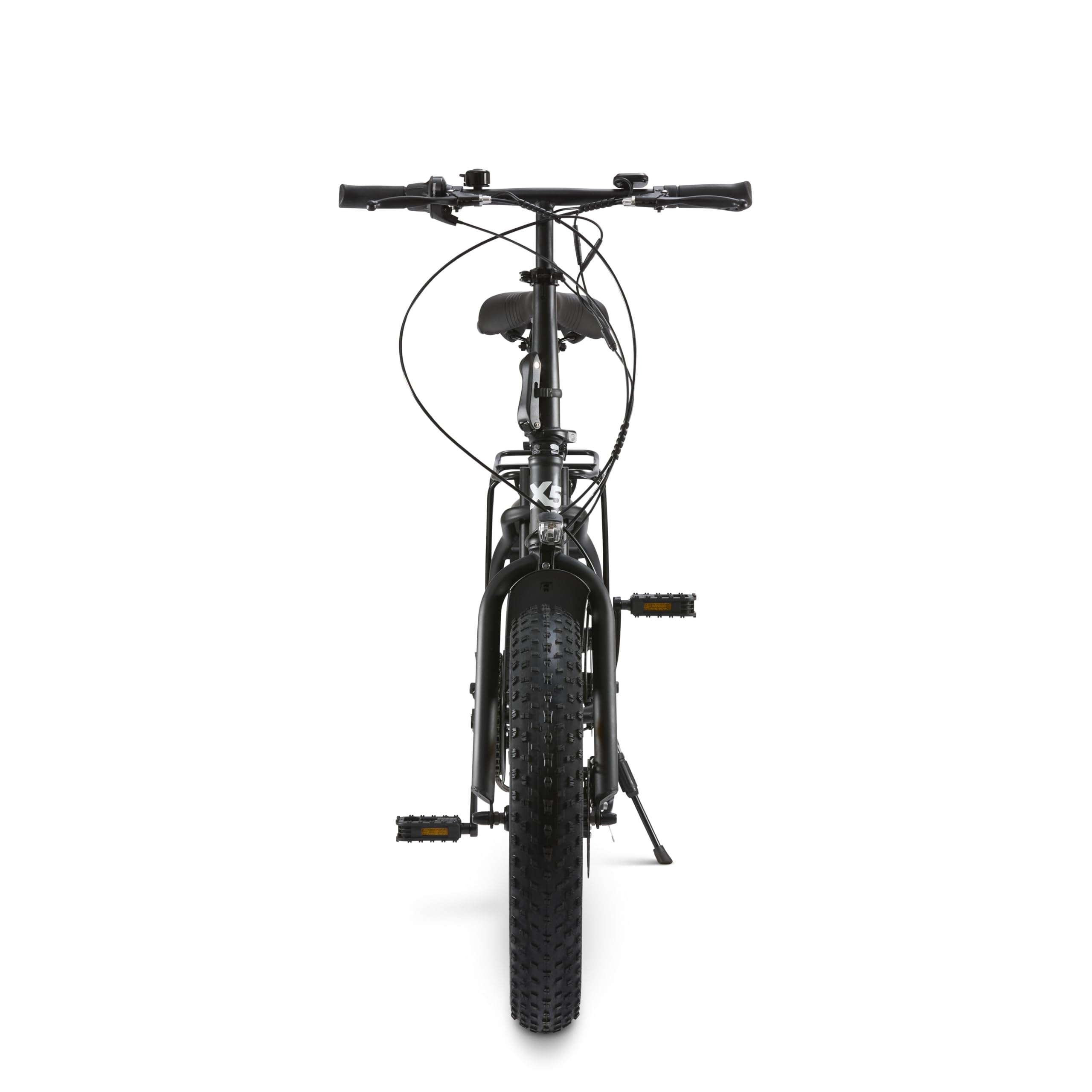 Nilox, Ebike X5 Pro, Bici Elettrica, Fino a 60 km di Autonomia, Fino a 25 Km/h, Motore da 36 V/250 W e Batteria Removibile 36 V-10 Ah, Gomme FAT 20" x 4", Cambio a 6 Velocità