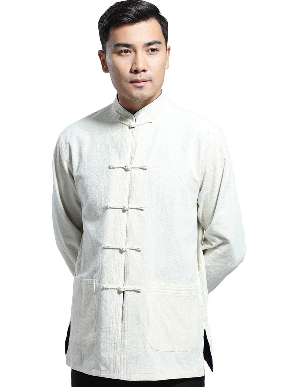 G-LIKE Tai Chi Uniform Bekleidung - Traditionelle chinesische Kampfkunst Wing Chun Shaolin Kung Fu Taekwondo Trainingskleidung Jacke Oberbekleidung für Männer Frauen