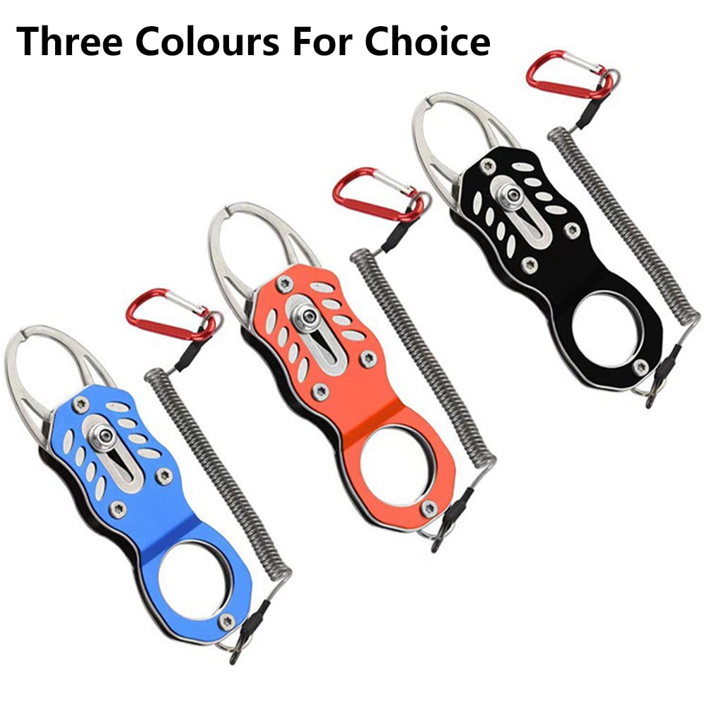 Pinza Per Pesci Da Pesca - Leggera, Portatile, Per Acqua Salata E Dolce, Nero - Foto 7