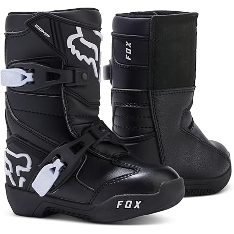 Fox Racing Kids' Motorcycle Boots: The Ultimate Protection for Young Riders