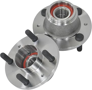 BRTEC 541010 2 Pack Rear Left/Right Wheel Hub and Bearing Assembly for Chevy Aveo 2004-2011/Aveo5 07-11/Spark 13-15/Spark EV 15, for Pontiac G3 09-10 for Suzuki Swift+ 04-07