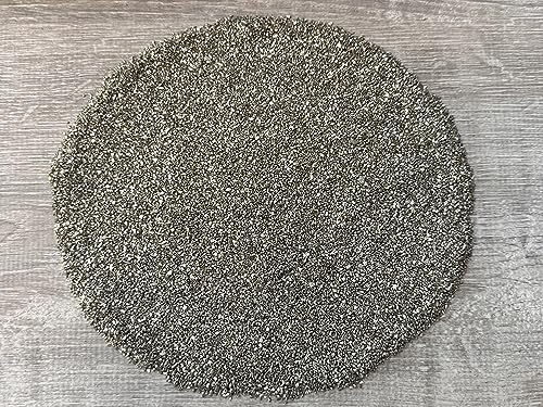 Image of GAF TREASURES 2 oz Lot Natural Semi Tumbled Gemstone Chips, Crushed Mini Crystals, Undrilled Crystal Chips (Pyrite Sand)