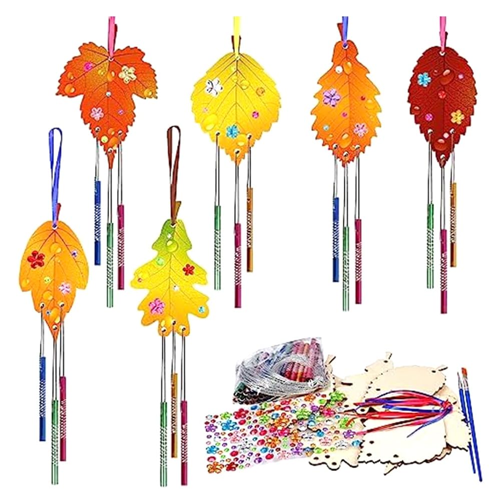 Atelier Creatif Enfant 8 Kits 3D Bricolage Oiseaux Carillon à Vent Artisanat, DIY Loisirs Atelier Creatif Enfant 8 Kits 3D Bricolage Oiseaux Carillon à Vent Artisanat, DIY Loisirs