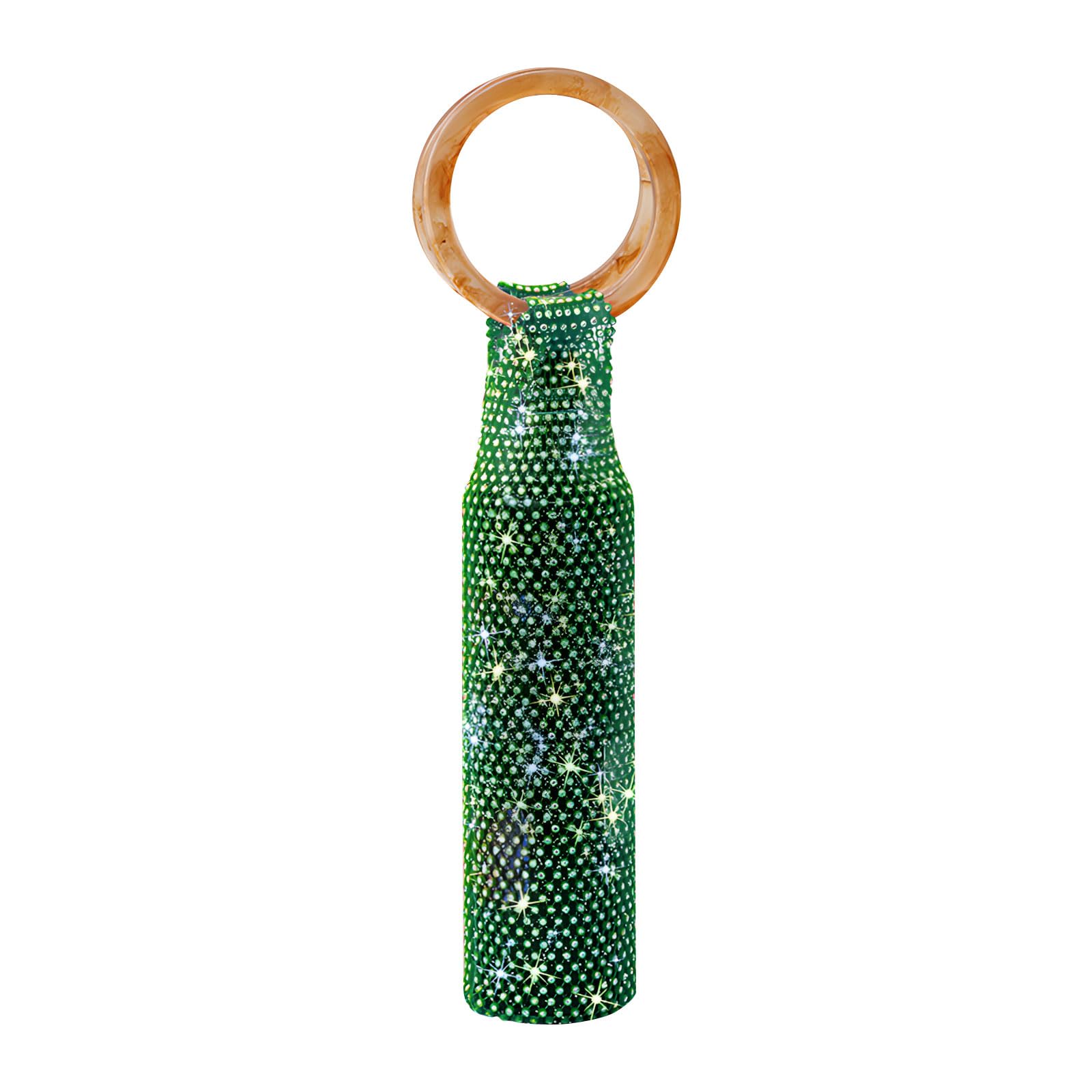 Kaeltsyn Accent Decorated Wine Bag for 750ml Bottles Sturdy and Fashionable Festive Drink Container