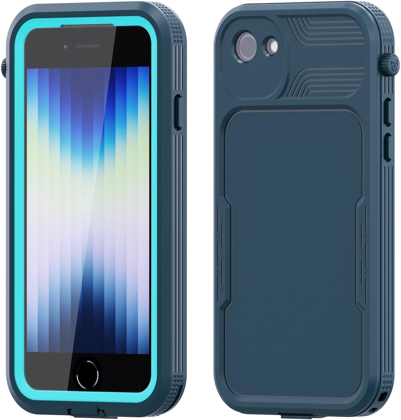 VONNOBILITY Waterproof Case for iPhone SE 2020 and SE 2022