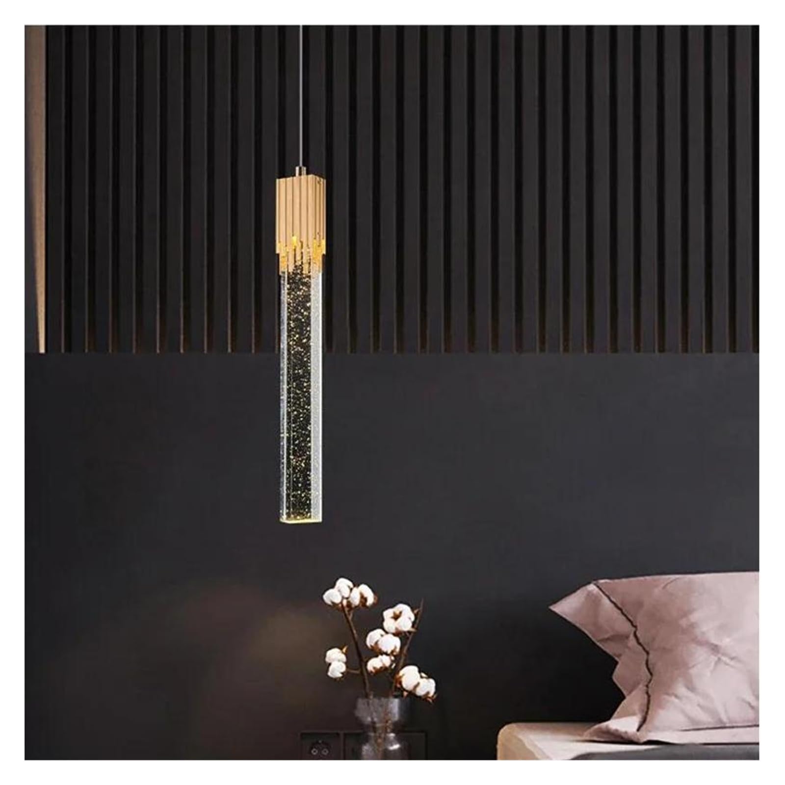 Lampe suspendue créative nordique LED à diffusion artistique
