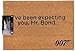 Imagen de 1art1 James Bond 007 I've Been Expecting You Felpudo Alfombra 60x40 cm