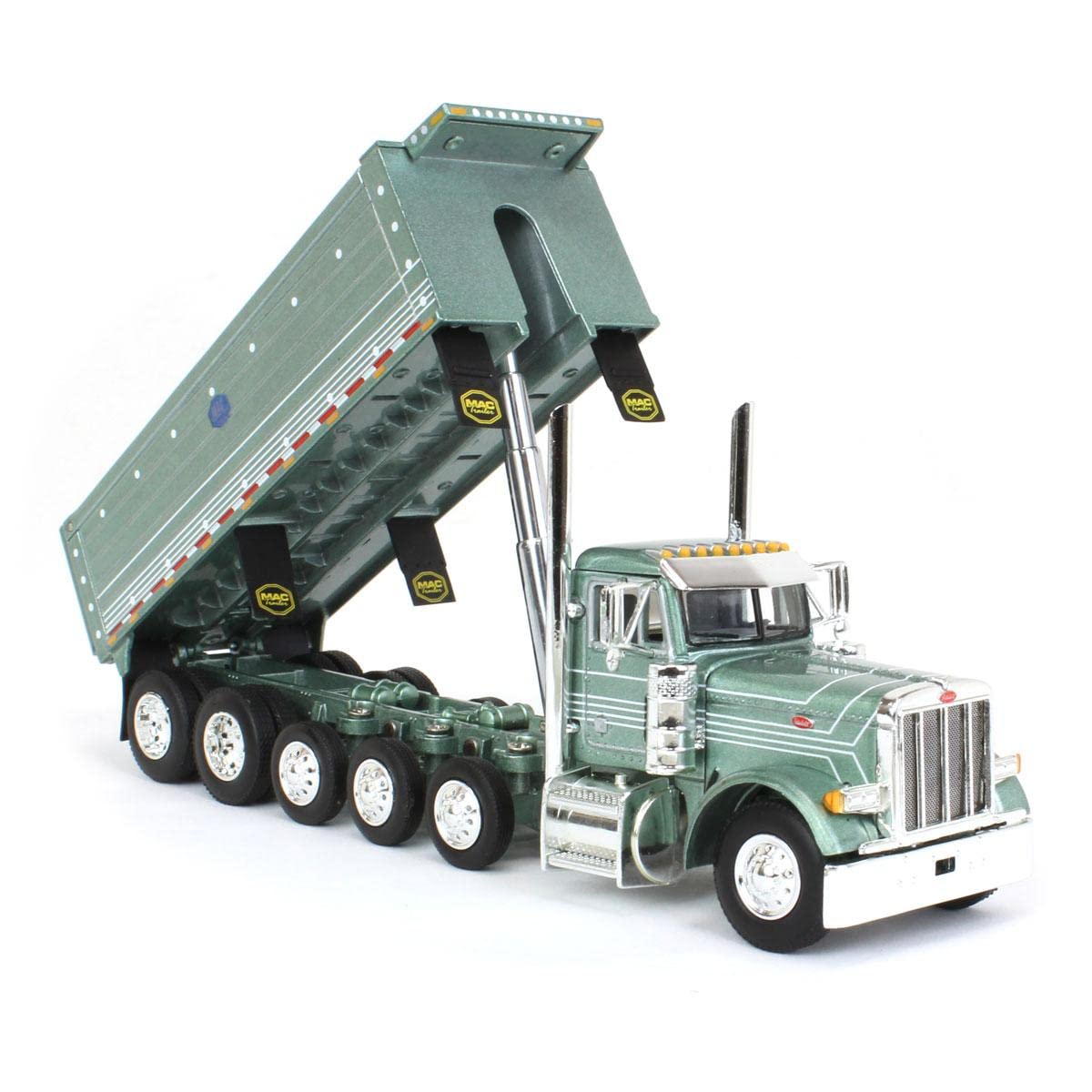 Amazon.co.jp: DCP Products 1/64 グリーン ピータービルト 379 5車軸