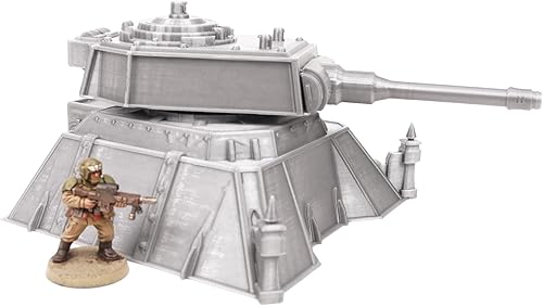 Miniatura 7 de Emplazamiento de armas - Terreno de mesa de War Scenery para juegos de guerra y juegos de rol miniaturas de 1102in y 1260in