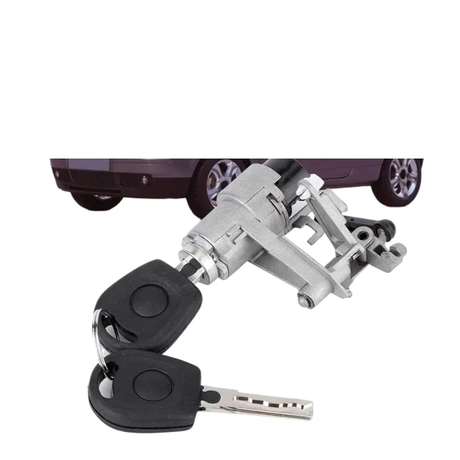 Tailgate Lock Cylinder with Rear Boot Door Lock Key Fit for Golf 4 1998-2006 Lupo 1999-2006 Seat Arosa 1J6827297G