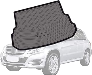 Psler Vehicle Rear Cargo Liner Trunk Tray Floor Mat for -Benz GLK 2008-2015