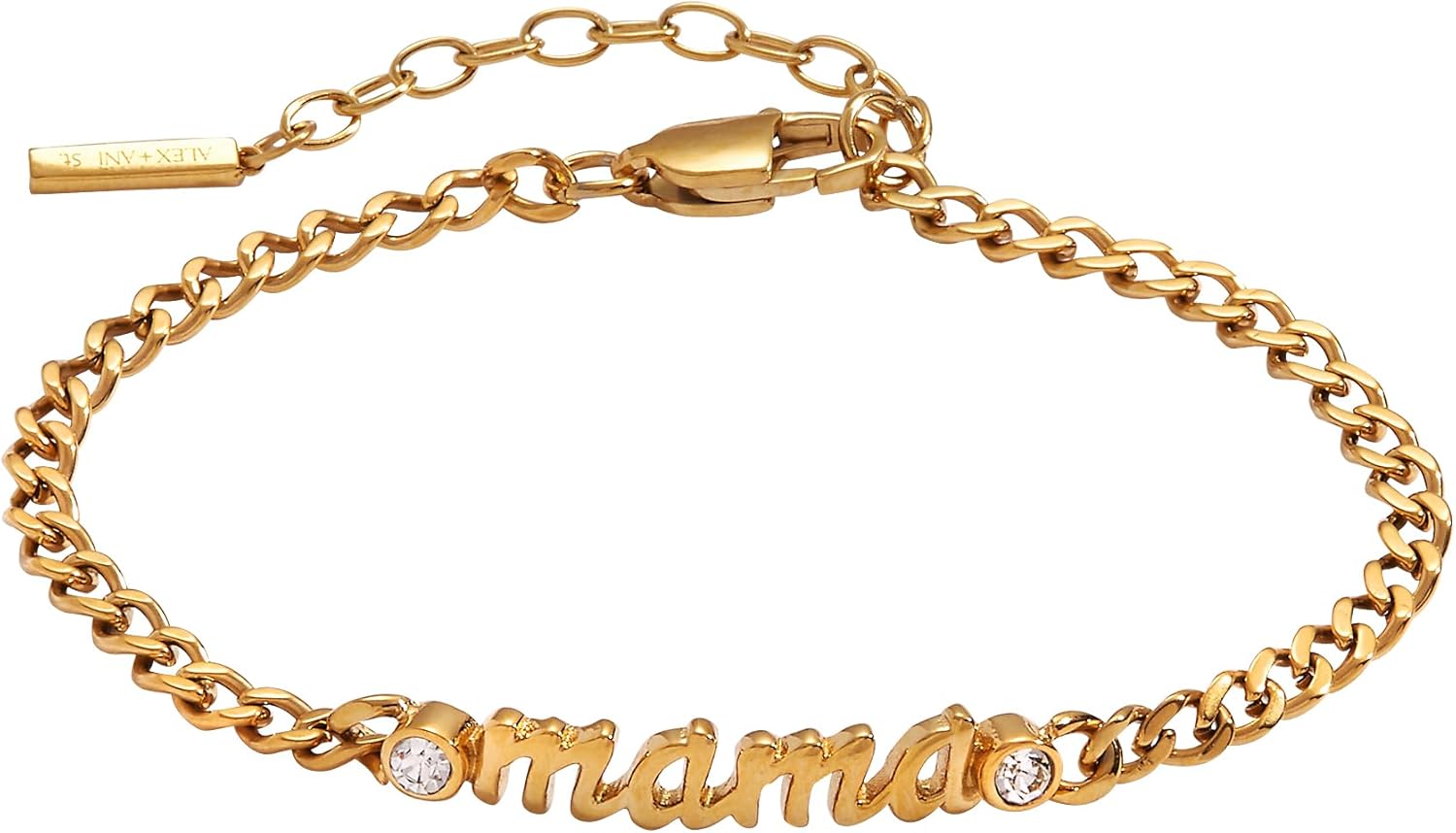 Alex and Ani Mama Curb Chain Jewelry