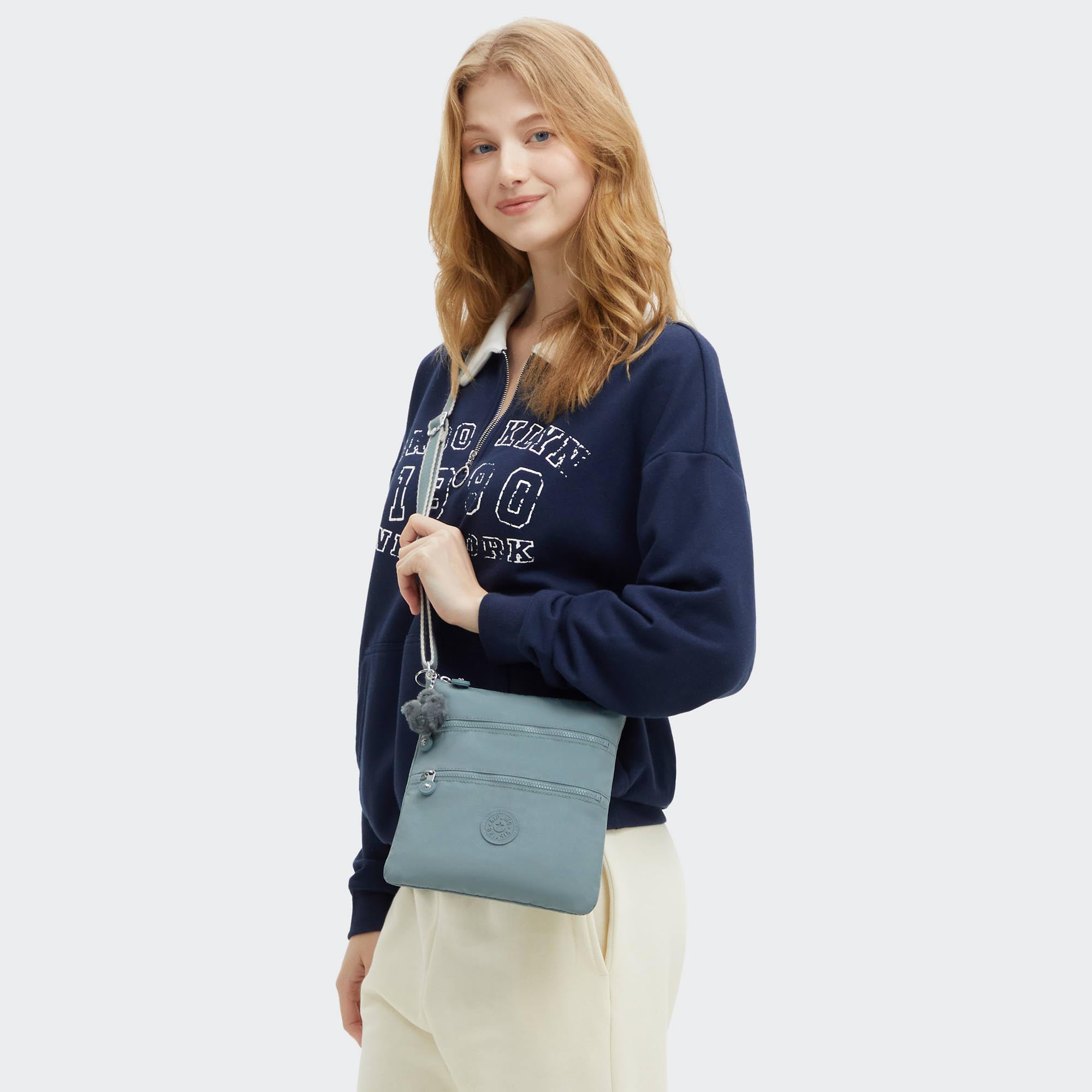 Kipling Keiko - Minibolso bandolera para mujer, bolso ligero y ajustable, correa de hombro duradera