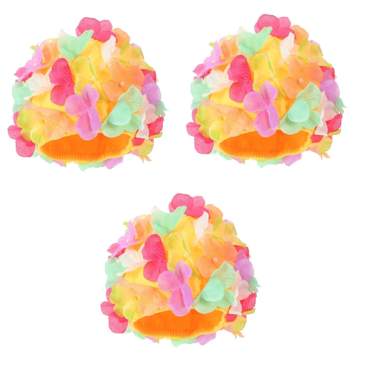 Toddmomy Gorro de natación Gorro de baño Baños Accesorios de baño Tapa Pelo de Sombrero de natación paraca Gorro de Piscina Sombreros para Nadar Gorras de natación elásticas Nylon