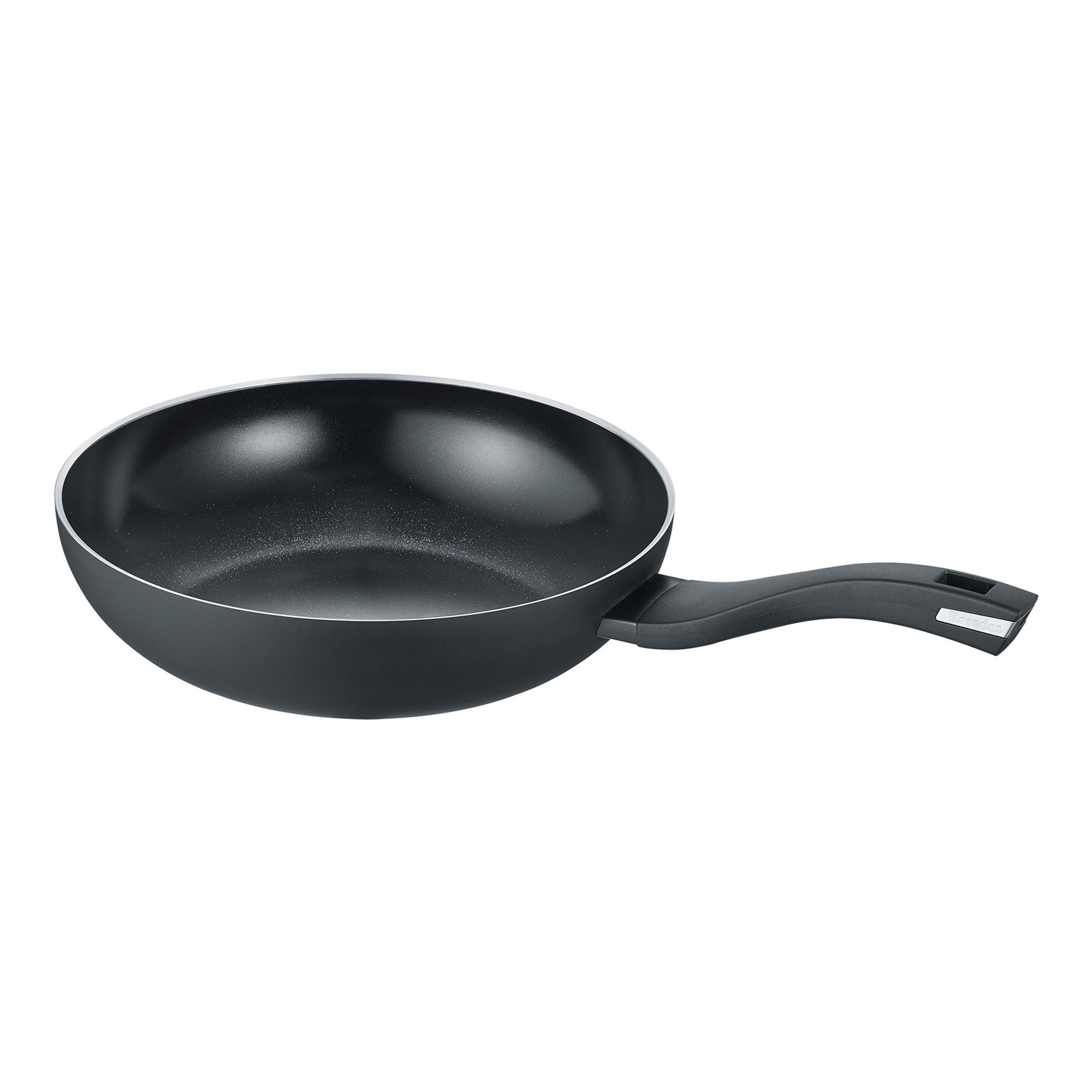 Berndes b.green Wokpfanne 30 cm - Alu Recycled Induction - Wokpfanne aus recyceltem Aluminium – allherdtauglich- b.nature-Quarz-Versiegelung- recycelbar – Backofengeeignet bis 160°C
