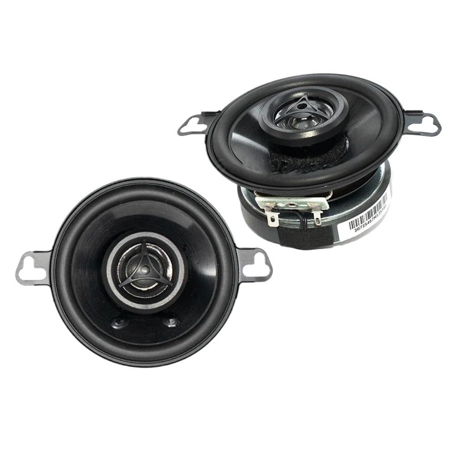 Audio para Coche Tweeter 2 Altavoces envolventes centrales para Coche de 3,5 Pulgadas, coaxiales, de Agudos, Medios y Graves, Sistema de Sonido para Coche, Tweeter de Media.