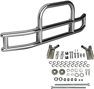 Polished Stainless Steel Deer Bumper Guard, Tubes are 3