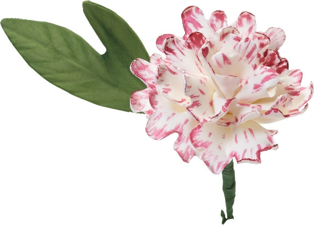 Wilton Peony Gum Paste Cut Outs Set 4 Pieces, Silver