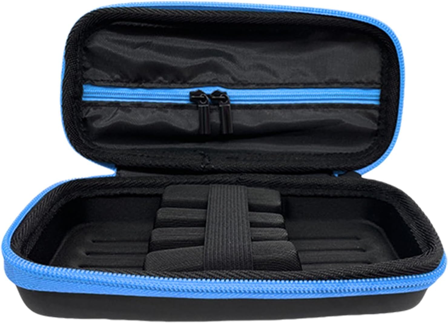 Cunueae Darts Bag Organizers Tip Holder Shafts Carrying Cases Accessories Carry Pouches for Enhancing Durability and Convenience(Blue)