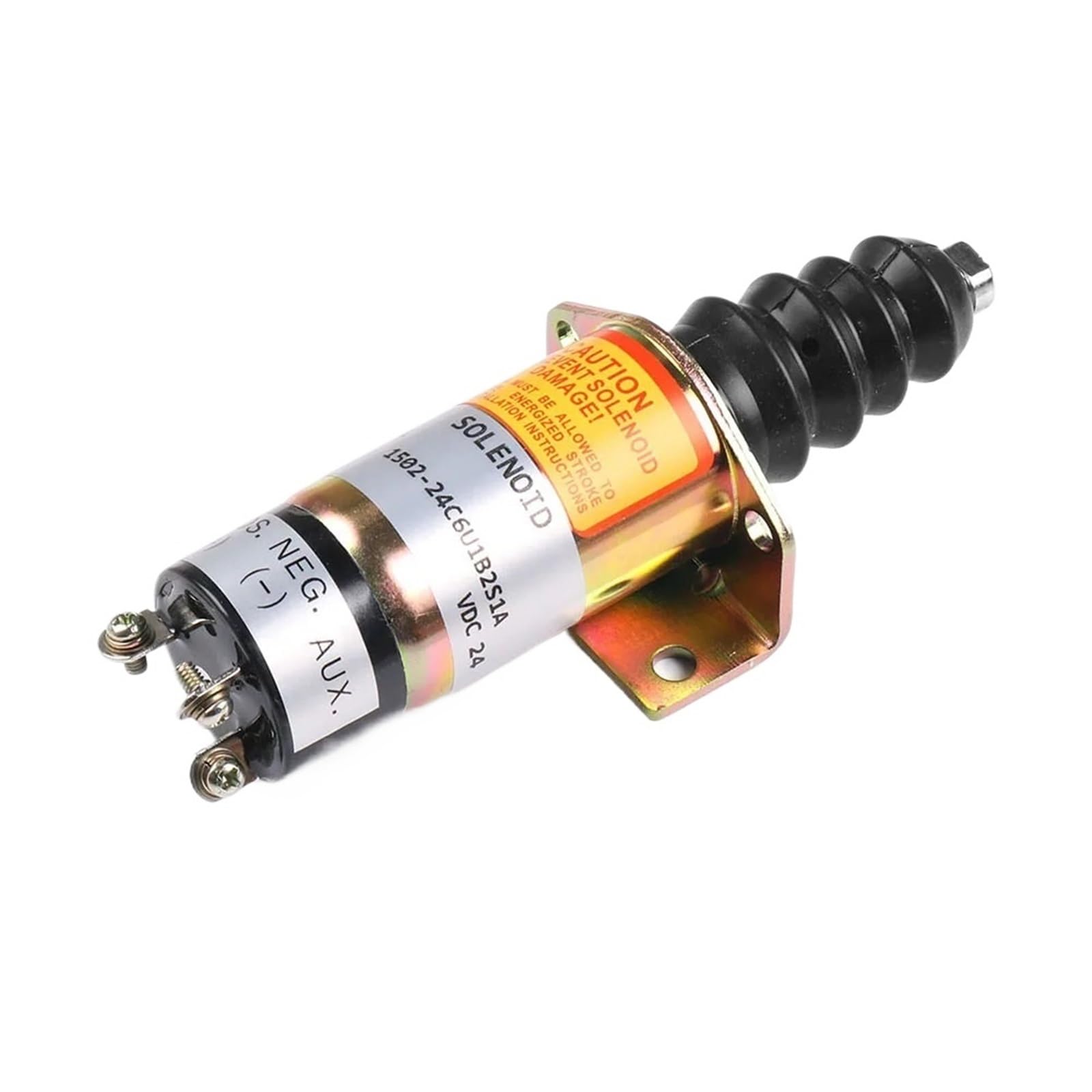 24V Fuel Shutdown Shut Off Stop Solenoid Valve 1502-24C6U1B2S1A