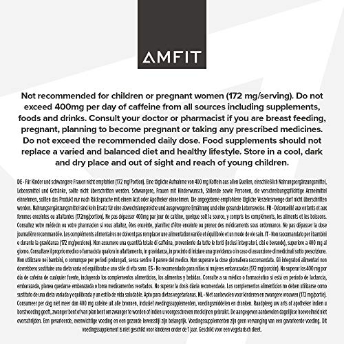 Pre-workout Blend de la marca Amfit