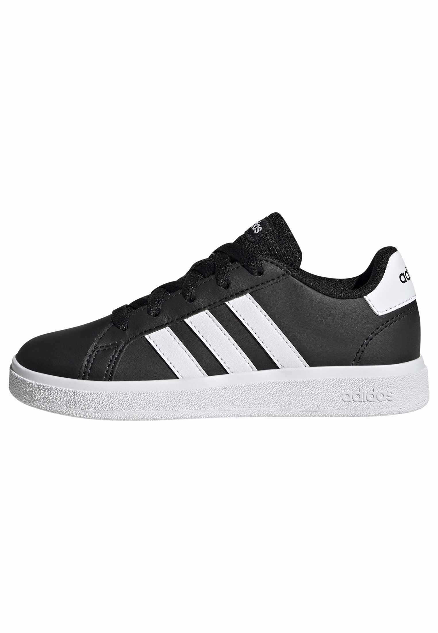 adidas Unisex - Bambini e ragazzi Grand Court Lifestyle Tennis Lace-Up Shoes, Core Black Cloud White Core Black, 33 EU