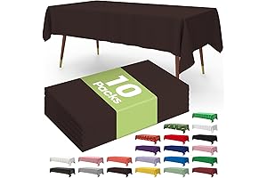 Pureegg Premium Disposable Brown Paper Tablecloth