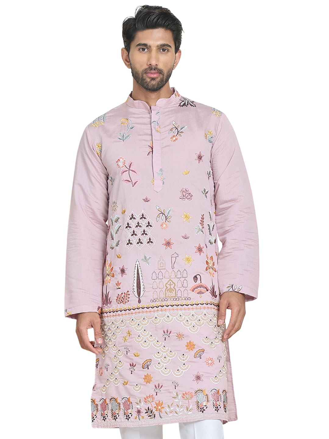 jompers Floral Embroidered and Sequins Kurta-picture-11