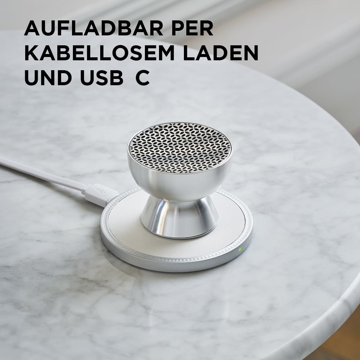 Lexon Mini-Lautsprecher, Bluetooth, tragbar, TAMO, Pairing, mit Touchscreen, integriertes Mikrofon und Lautsprecher, kabellos, für PC und Smartphone – Schwarz