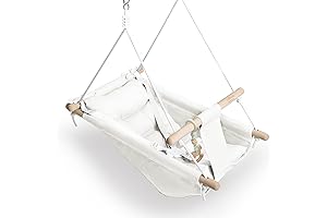 Cozy and Safe Baby Swing: Indoor and Outdoor Canvas Hammock for Infants and Toddlers