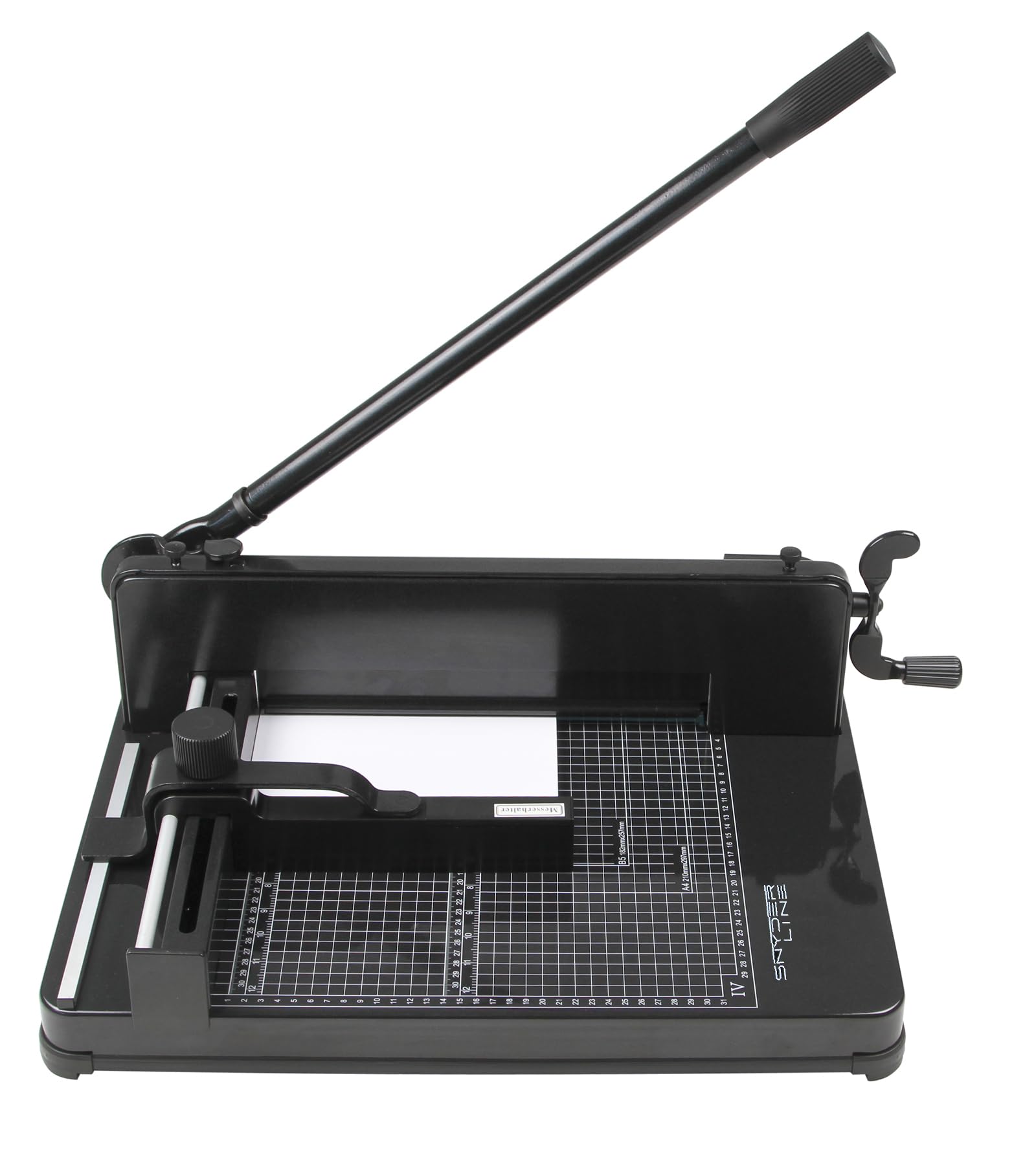 PROFI Stapelschneider A4 bis 400 Blatt, CE, Papier Schneidemaschine + Hebelschneider