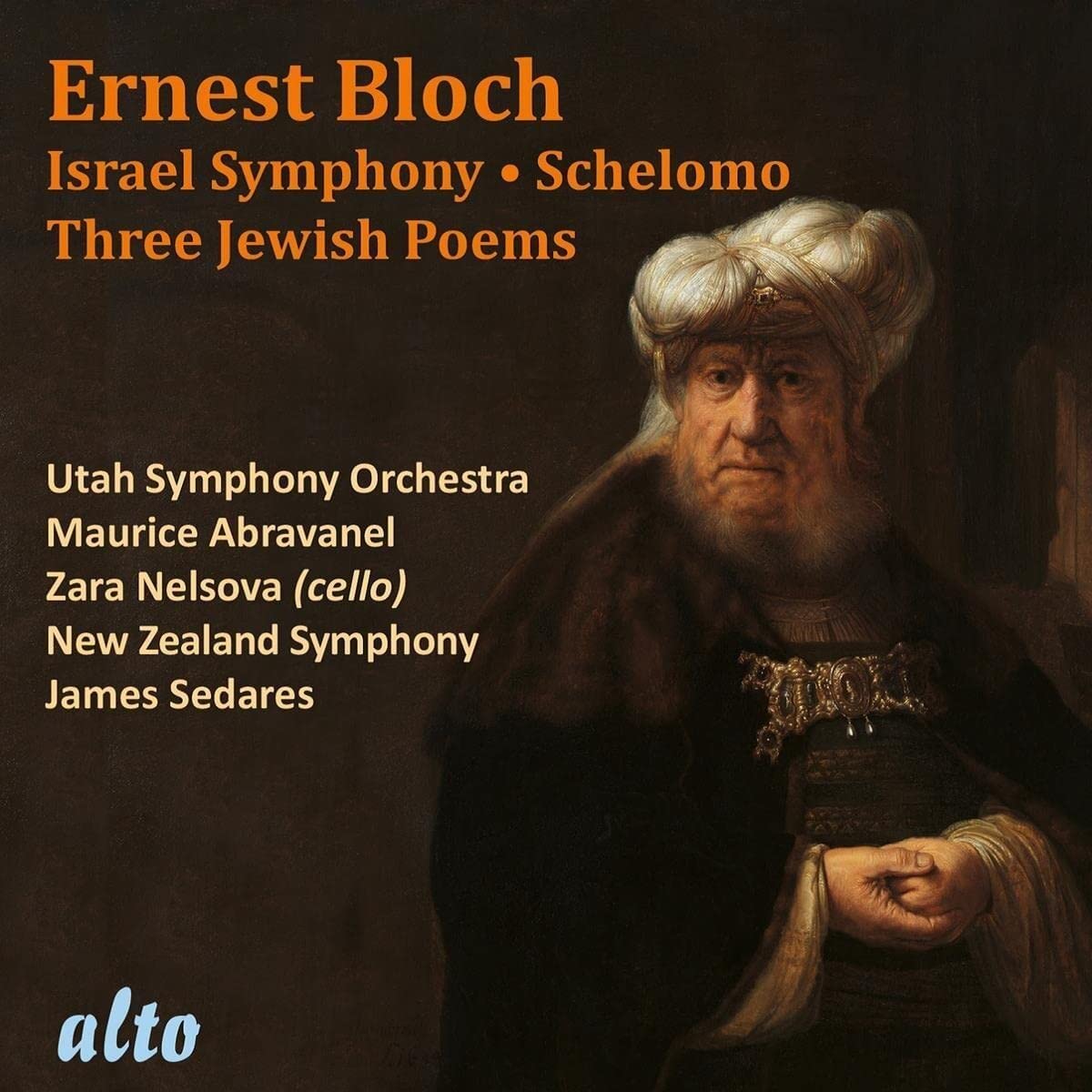 Vinyl Castle Ernest Bloch: Israel Symphony/Schelomo/Three Jewish Poems