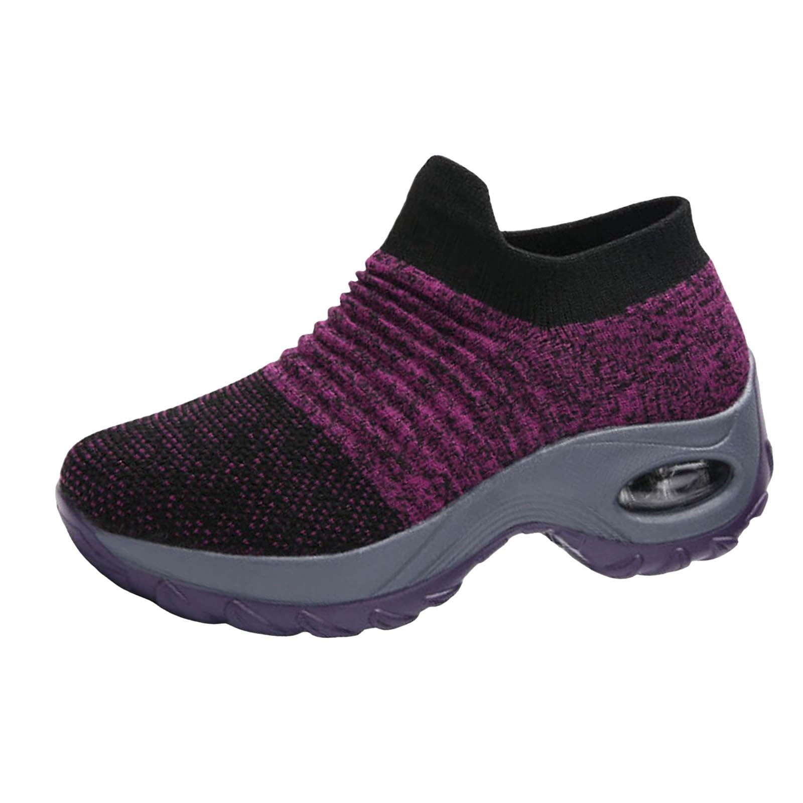 NNGOTD Damen Slip On Sneaker Turnschuhe Sportschuhe Bequeme Schlupfschuhe Outdoor Athletisch Sneaker für Gym Walking Jogging Laufen Basketball Frühling Sommer Leichtathletikschuhe