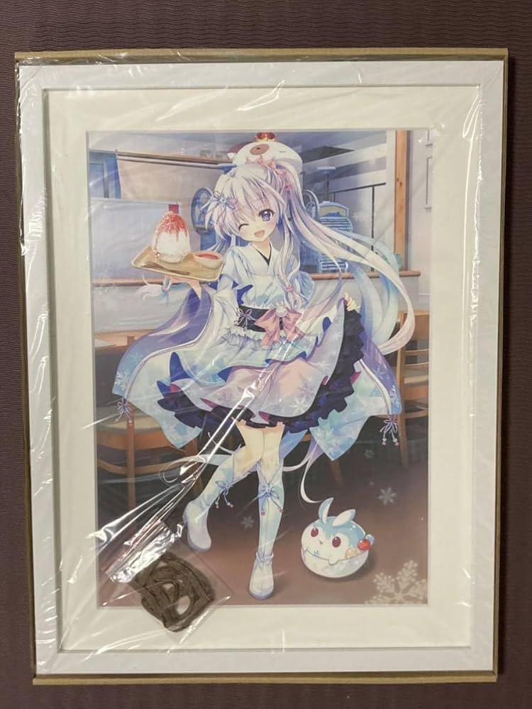 Amazon.co.jp: 雪菓ちゃん 複製原画 和泉つばす 翡翠亭 : おもちゃ
