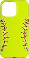 Vista 30 de Carcasa para iPhone XR, diseño de hilos de softball